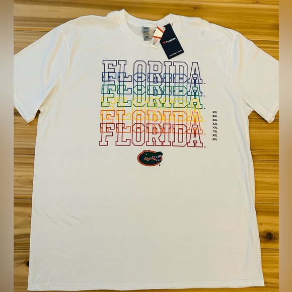 NWT Fanatics Florida Gators men’s Crew Neck t-shirt Size XXL - Picture 6 of 7